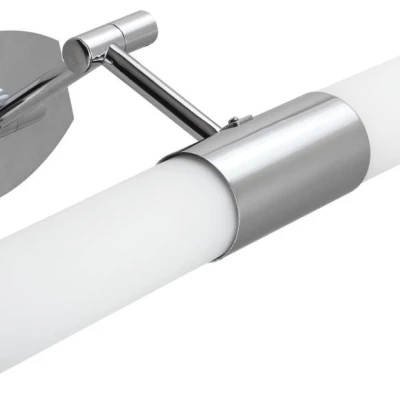 Nástěnné flexibilní osvětlení JADET - 2xE14, 40W, chromované / bílé