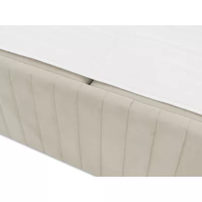 Kontinentální manželská postel 160x200 VASHON 2 - modrá + topper ZDARM