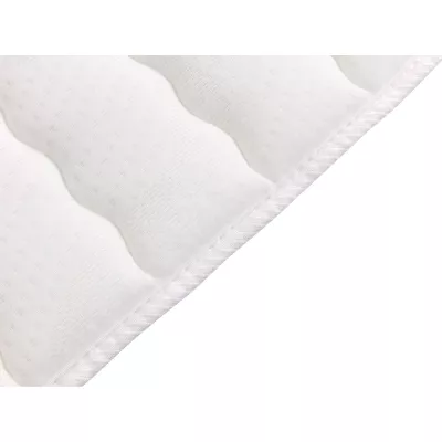 Kontinentální manželská postel 180x200 VASHON 2 - světlá béžová + topper ZDARMA