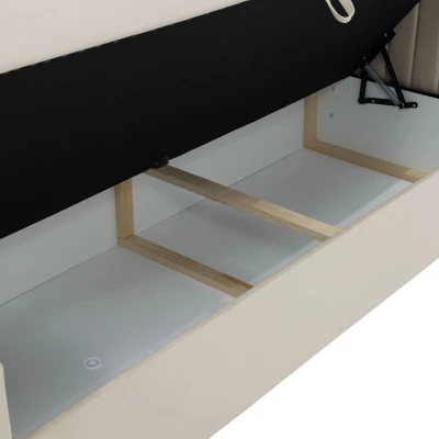 Kontinentální manželská postel 180x200 VASHON 2 - zelená + topper ZDARMA