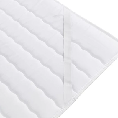 Boxspringová manželská postel 180x200 VASHON 1 - pastelová růžová + topper ZDARMA