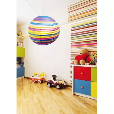 Papírové stínidlo KOKON - 50cm, koule, různobarevné