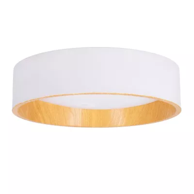 Přisazené LED stropní svítidlo LAZIO - 24W, 4000K (denní bílá), hnědé / bílé