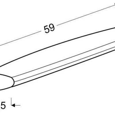 Nástěnné LED osvětlení LENA - 10W, 4000K (denní bílá), bílé