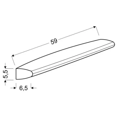 Nástěnné LED osvětlení LENA - 10W, 4000K (denní bílá), bílé