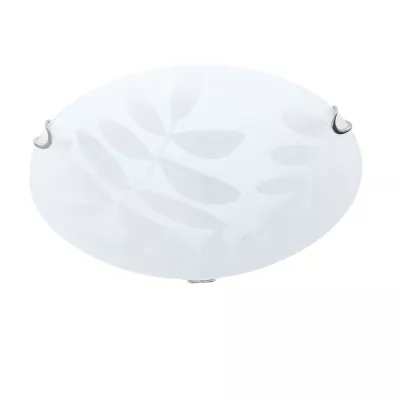 Stropní / nástěnné osvětlení LETYCJA - 1xE27, 60W, 30cm, kulaté, bílé