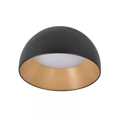 LED stropní kulaté svítidlo LIGURIA - 18W, 4000K (denní bílá), 35cm, hnědé / černé