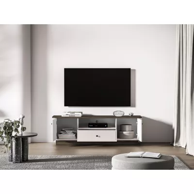 Televizní stolek ARLENA - dub / kašmír