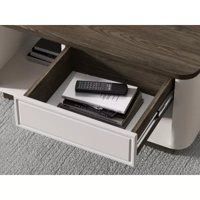 Konferenční stolek ARLENA - dub / kašmír