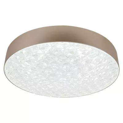 LED stropní světlo LUXON - 60W, 2800K-6500K (teplá -studená bílá), 48,5cm, kulaté, zlaté
