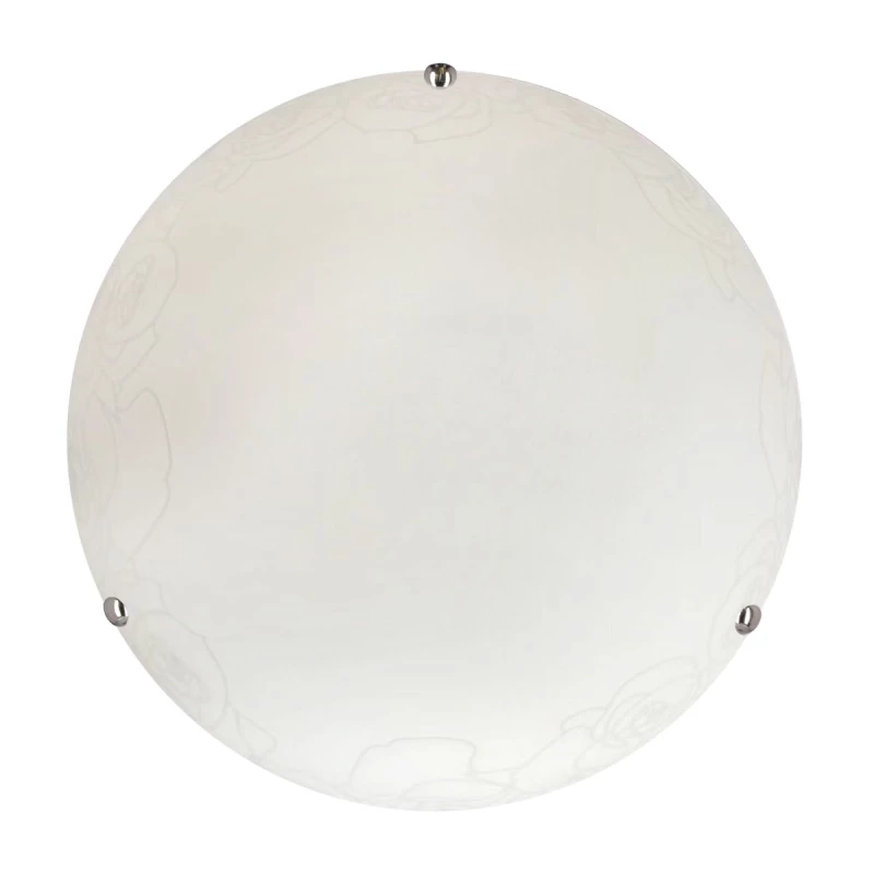 Stropní kulaté osvětlení MACARI - 1xE27, 60W, 30cm, bílé