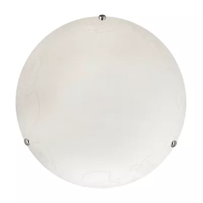 Stropní kulaté osvětlení MACARI - 1xE27, 60W, 30cm, bílé