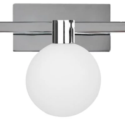 Moderní nástěnné svítidlo MALDUS - 3xG9, 40W, chromované / bílé