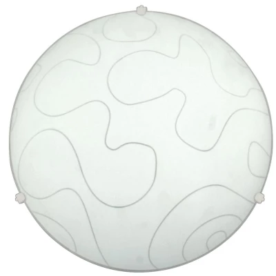 Nástěnné / stropní moderní osvětlení MALIBU - 2xE27, 60W, 40cm, kulaté, bílé