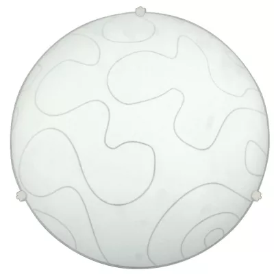 Nástěnné / stropní moderní osvětlení MALIBU - 2xE27, 60W, 40cm, kulaté, bílé