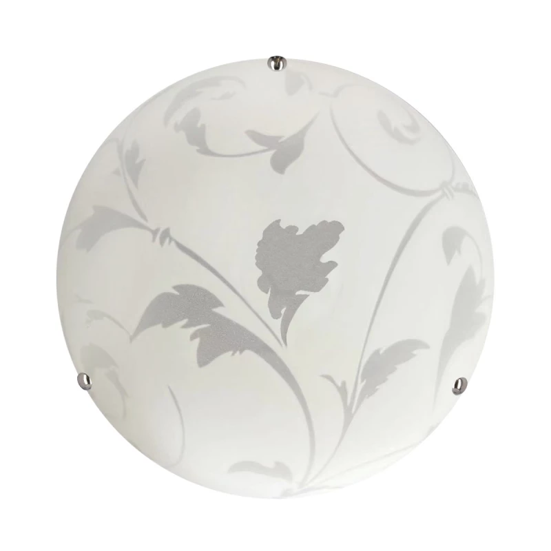 Stropní kulaté osvětlení MANGANO - 1xE27, 60W, 30cm, bílé