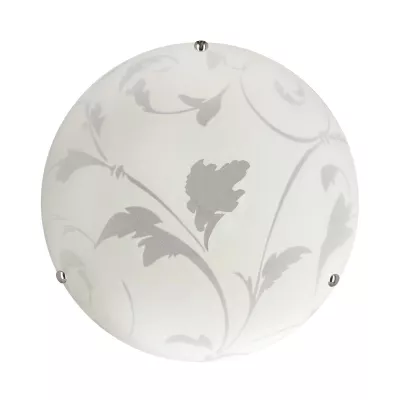 Stropní kulaté osvětlení MANGANO - 1xE27, 60W, 30cm, bílé