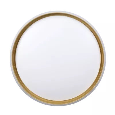 LED stropní přisazené světlo MANHATTAN - 24W, 4000K (denní bílá), černé / zlaté