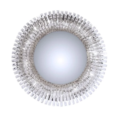 Stropní moderní osvětlení MARANGA - 10xE14, 10W, chromované / čiré