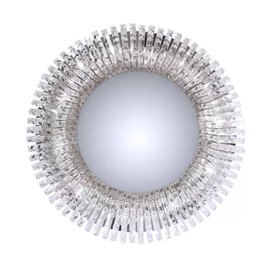 Stropní moderní osvětlení MARANGA - 10xE14, 10W, chromované / čiré