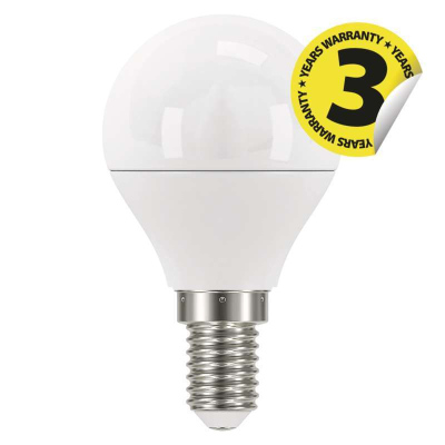 LED žárovka CLS MINI GL, E14, 6W, neutrální bílá / denní světlo