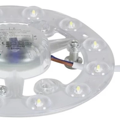 LED modul MERC - 12W, 4000K (denní bílá), 13cm, kulatý