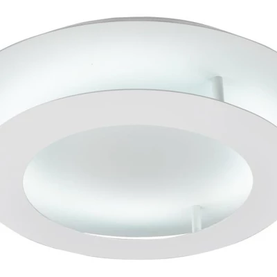 Moderní stropní LED osvětlení MERLE - 24W, 3000K (teplá bílá), 50cm, kulaté, bílé