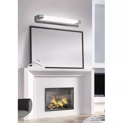 LED osvětlení nad zrcadlo MIA - 5W, 6500K (studená bílá), chromované