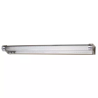 LED osvětlení nad zrcadlo MODERNO - 9W, 6500K (studená bílá), 58cm, chromované