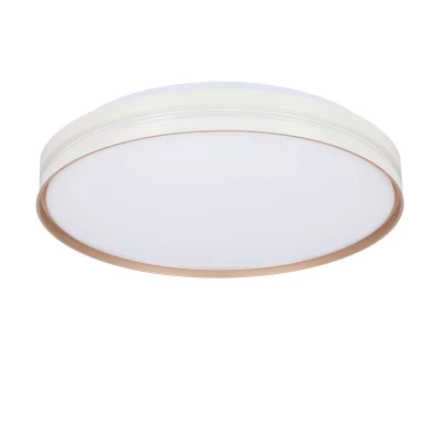 Přisazené LED stropní svítidlo MONTANA - 24W, 4000K (denní bílá), zlaté / bílé