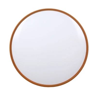 Přisazené LED stropní svítidlo MONTANA - 24W, 4000K (denní bílá), černé / zlaté / bílé