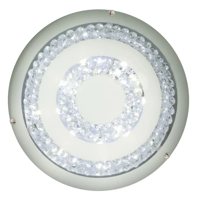 LED stropní přisazené osvětlení MONZA - 16W, 6500K (studená bílá), 40cm, kulaté, bílé