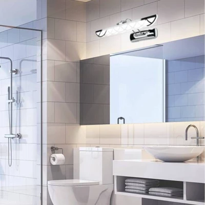 Nástěnné LED osvětlení nad zrcadlo MOVE - 6W, 4000K (denní bílá), chromované