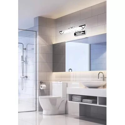 Nástěnné LED osvětlení nad zrcadlo MOVE - 6W, 4000K (denní bílá), chromované