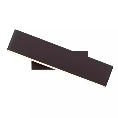 Moderní nástěnné LED osvětlení NICOLETTA - 4W, 4000K (denní bílá), hnědé