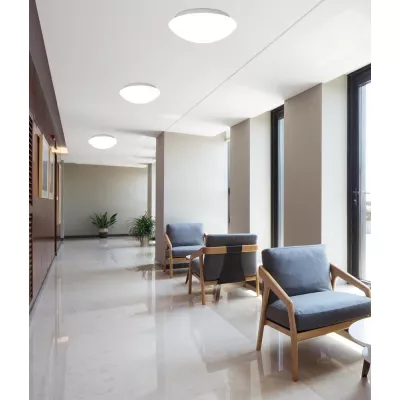 Stropní přisazené osvětlení NINA - 2xE27, 60W, 40cm, bílé