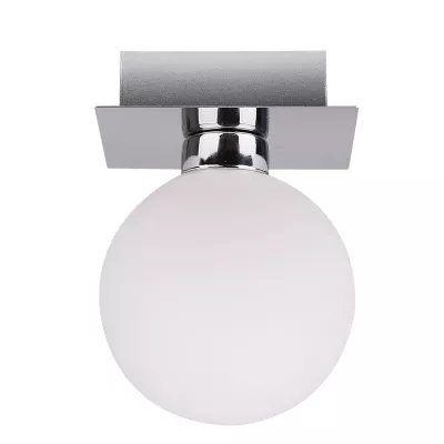 Moderní stropní osvětlení ODEN - 1xG9, 40W, chromované / bílé