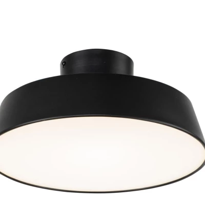 Stropní LED přisazené osvětlení ORLANDO - 36W, 4000K (denní bílá), 40cm, černé