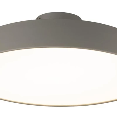 Stropní LED přisazené osvětlení ORLANDO - 18W, 4000K (denní bílá), 30cm, šedé