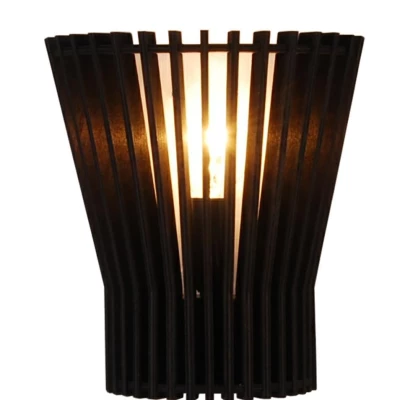 Designové nástěnné osvětlení OSAKA - 1xE14, 40W, černé