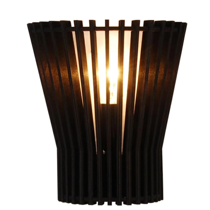 Designové nástěnné osvětlení OSAKA - 1xE14, 40W, černé