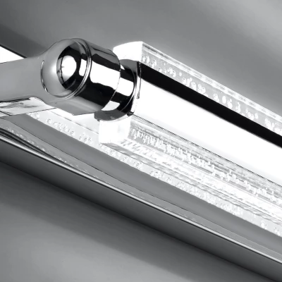 LED osvětlení nad zrcadlo QUASAR - 10W, 6500K (studená bílá), chromované