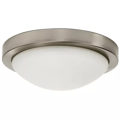 Kulaté stropní svítidlo RODA - 2xE27, 60W, 32cm, stříbrné