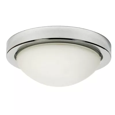Kulaté stropní svítidlo RODA - 1xE27, 60W, 28cm, chromované