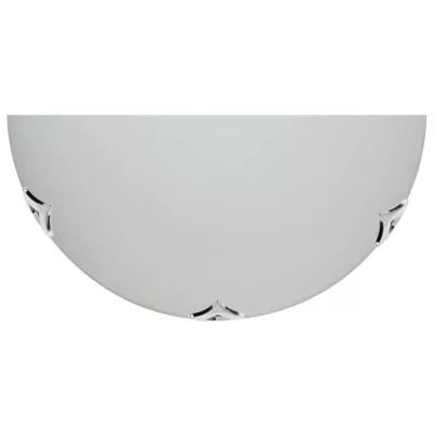 Moderní nástěnné osvětlení SARA - 1xE27, 60W, chromované / bílé