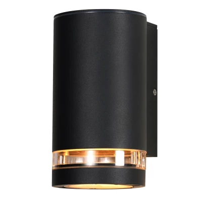 Nástěnné venkovní osvětlení SENECIO - 1xGU10, 35W, černé