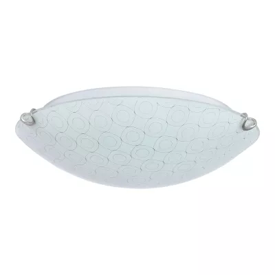 Moderní nástěnné / stropní LED osvětlení SESI - 10W, 6500K (studená bílá), 30cm, kulaté, bílé