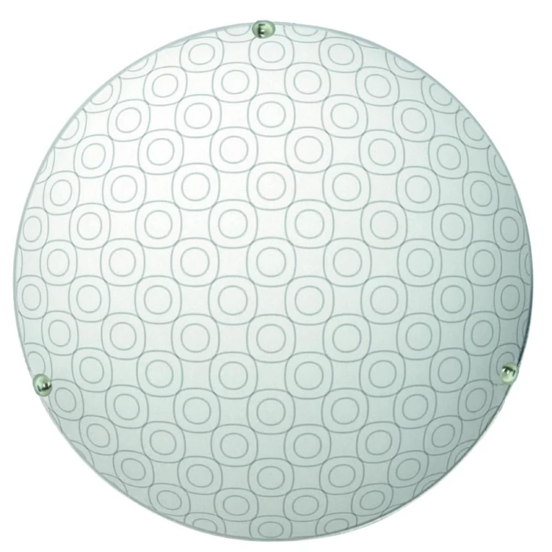 Moderní nástěnné / stropní osvětlení SESI - 1xE27, 60W, 30cm, kulaté, bílé
