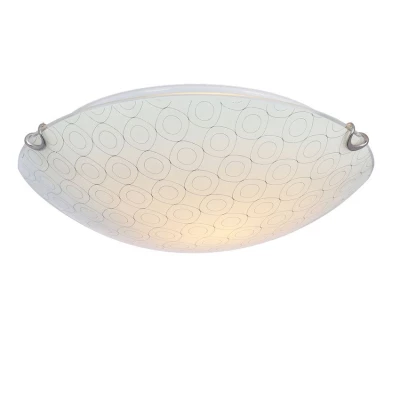 Moderní nástěnné / stropní osvětlení SESI - 1xE27, 60W, 30cm, kulaté, bílé