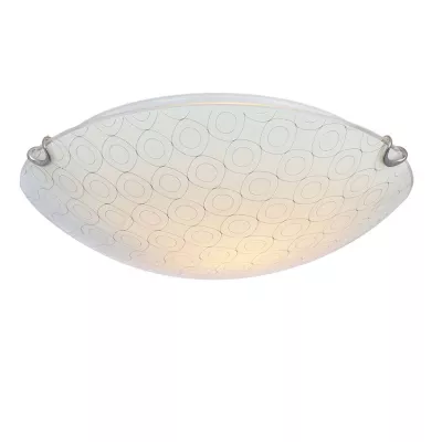 Moderní nástěnné / stropní osvětlení SESI - 1xE27, 60W, 30cm, kulaté, bílé